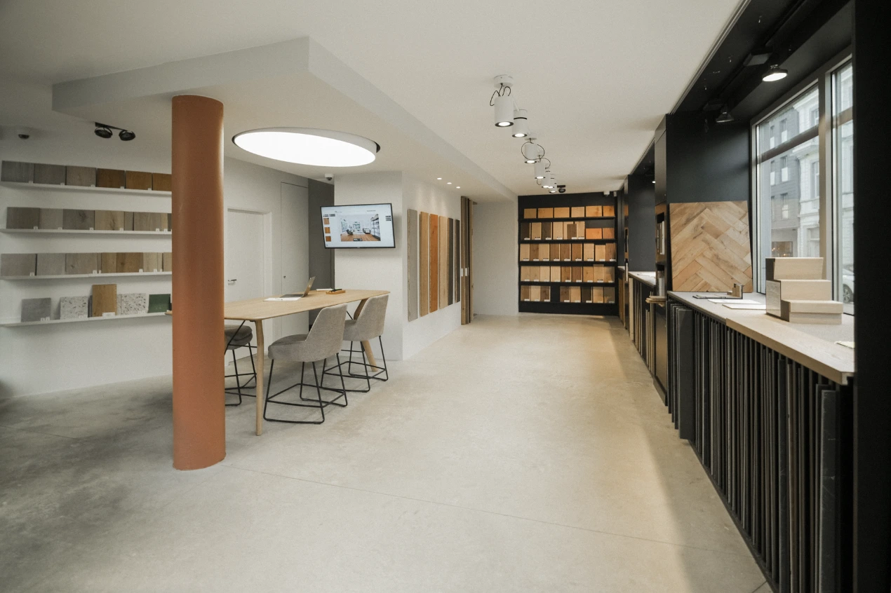 Parkett Ausstellung Eupen