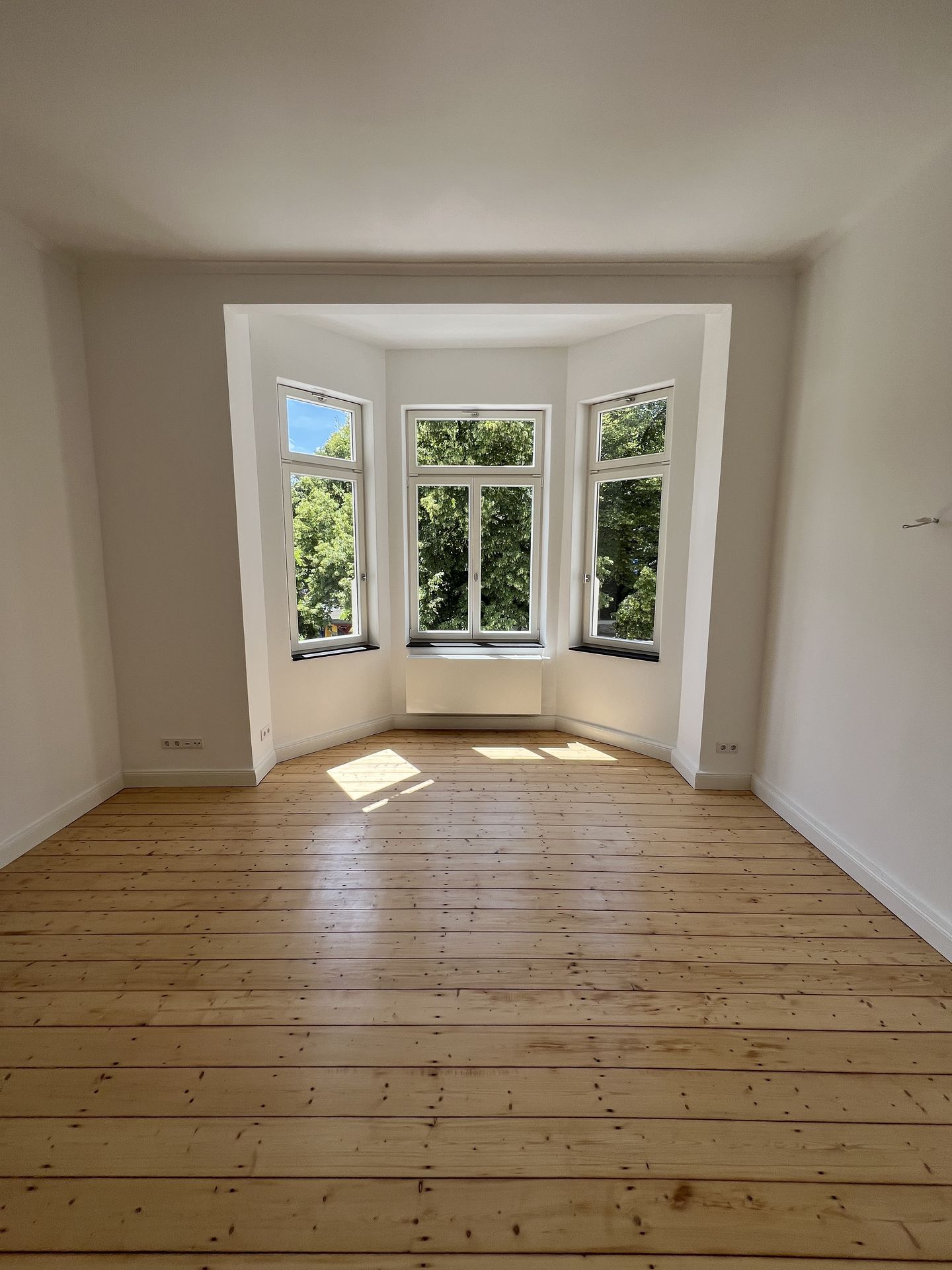 Sanierter alter Dielenboden in Aachen