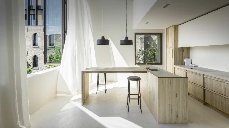 Mikrozement in der Küche 