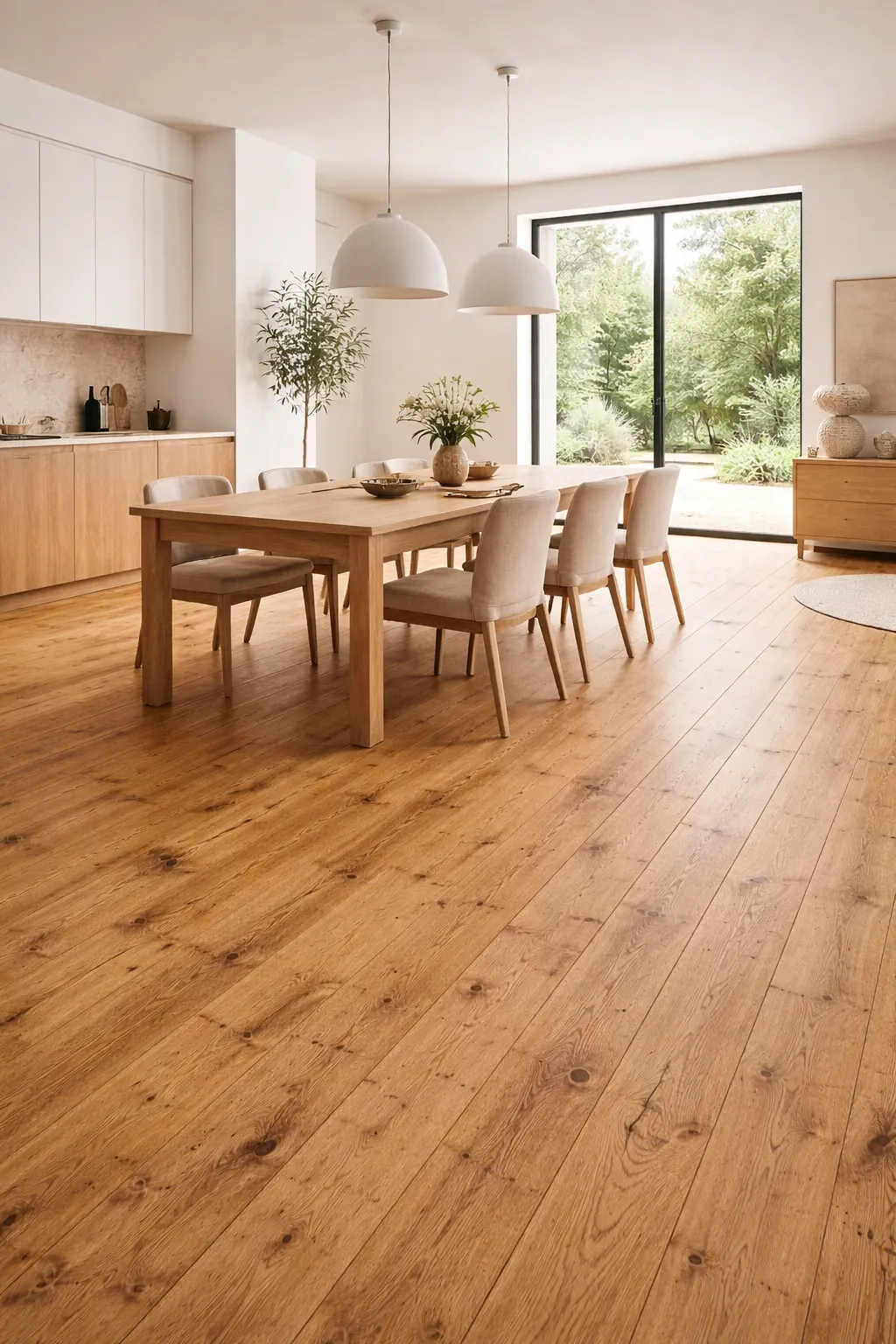 Landhausdiele Eiche Classic Natur lackiert