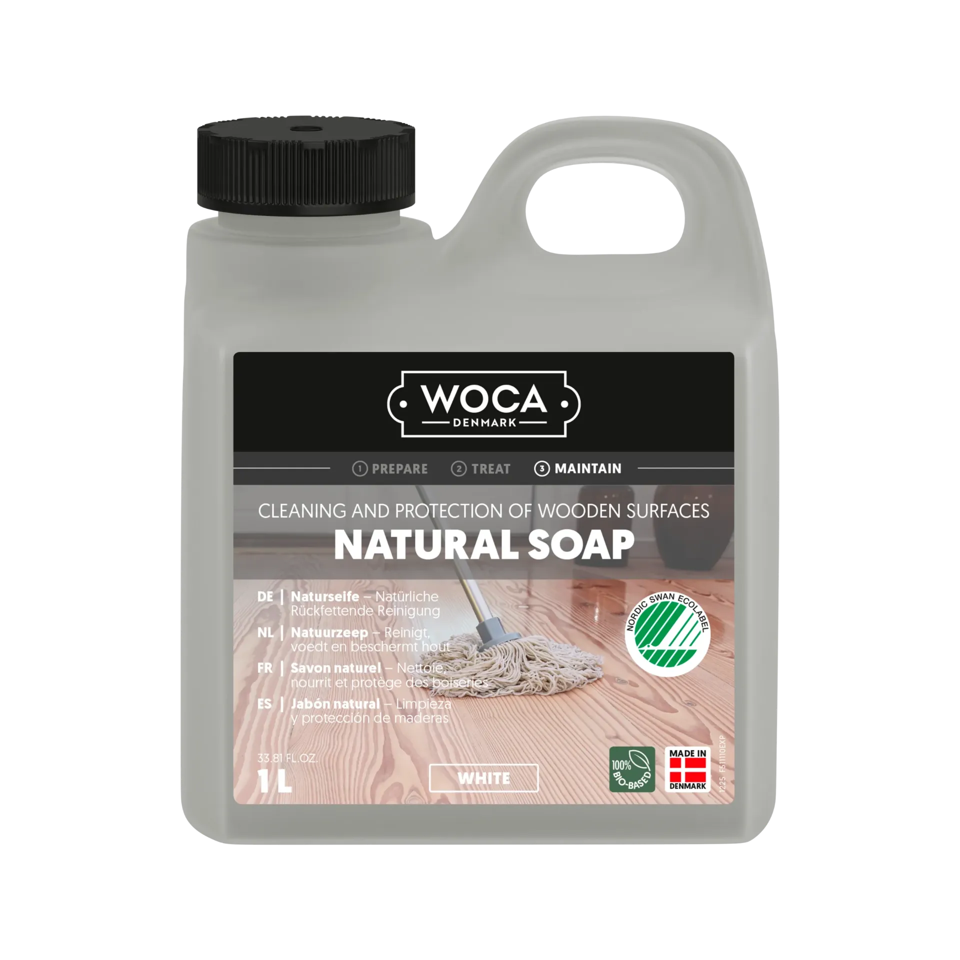 [T221] WOCA Natural Soap Weiß – 1 L